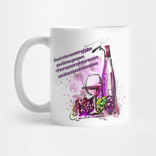 smell grapes Mug